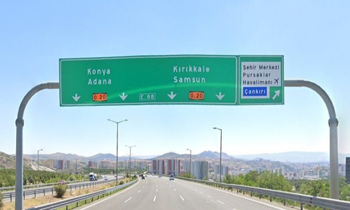 Çevre yolunda bakım çalışması