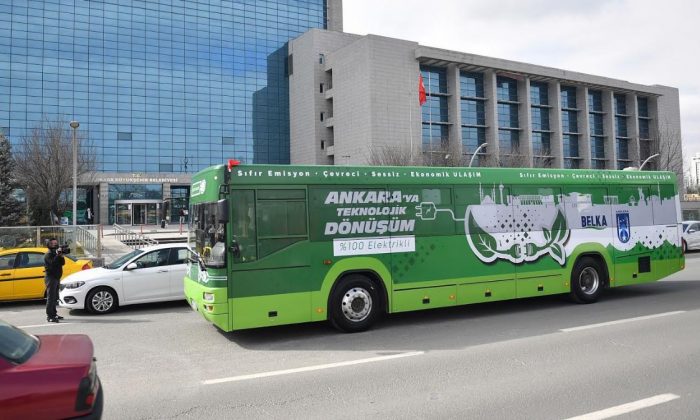 Dizelden dönüştürülmüş %100 elektrikli otobüs yakında Ankara yollarında
