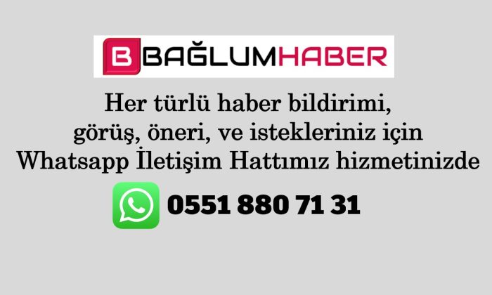 WHATSAPP İLETİŞİM HATTIMIZ