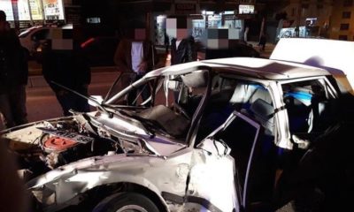 Bağlum Bulvarın’da kaza! Yaralılar var